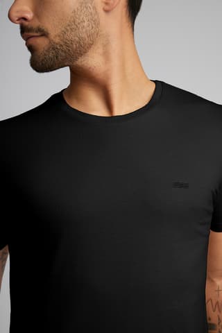 Camiseta Malha Pesada — Preto